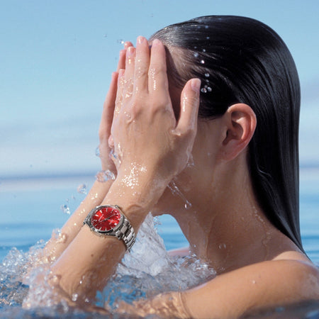 BERNY Automatic Women Watch PT5000 Sapphire Mechanical Elegant Women's Swim Watches 20ATM Full Stainless steel Swim Wristwatch