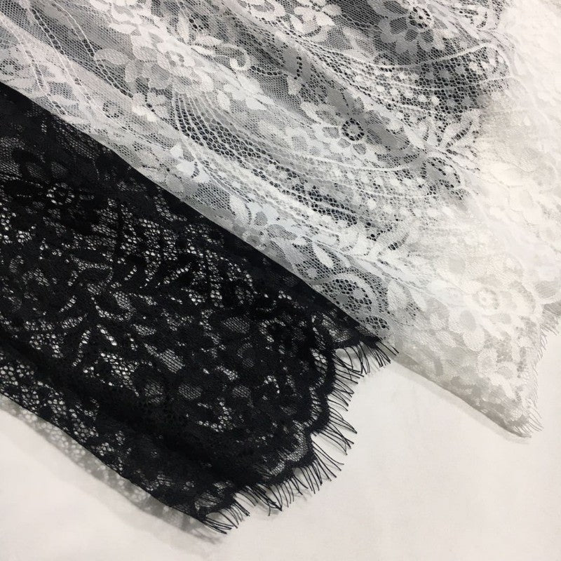 Transparent Sexy Lace Mesh Skirt Elastic High Waist Black White Tulle  Mini Skirts Womens Skirt  Korean Fashion