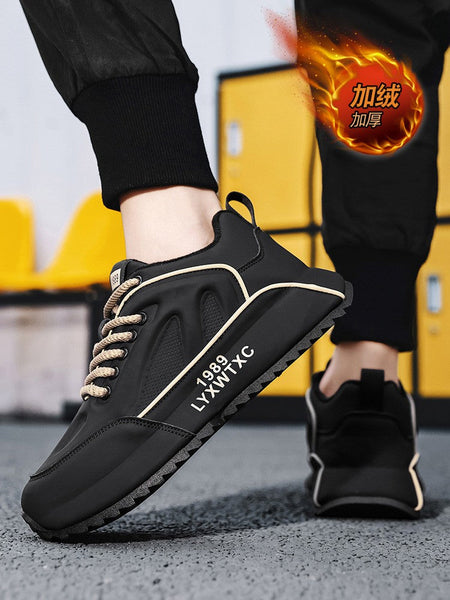 High Quality Sneaker Men Comfortable Lightweight Anti Slip Abrasion Resistant Soft Thick Sole Outdoor Casual Sport Shoes