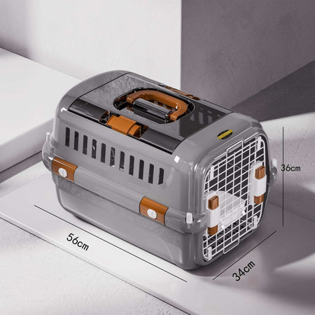 2025 New Cat Carrier Airline Approved,Portable Pet Carrier TSA Approved for Travel,Anti-Anxiety Outdoor Cat Bag for Car,Home Use