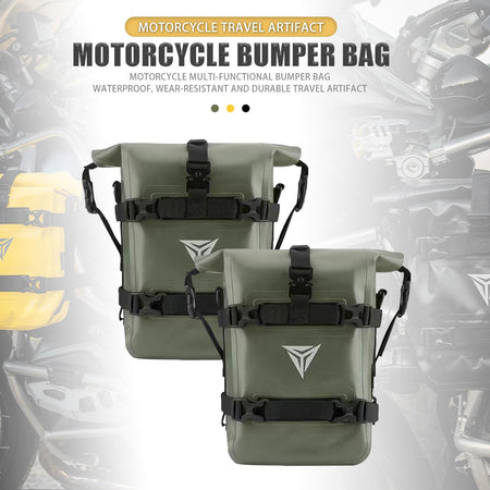For BMW R1200GS R1250GS ADV For HONDA NC750X CB500X Motorcycle Frame Crash Bars Waterproof Bag Bumper Repair Tool Placement Bag