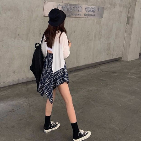 JK Women Black White Knee High Lolita Socks Lady Girls Over Knee Cute Long Sock Thin Breathable Solid Color Stockings For Women