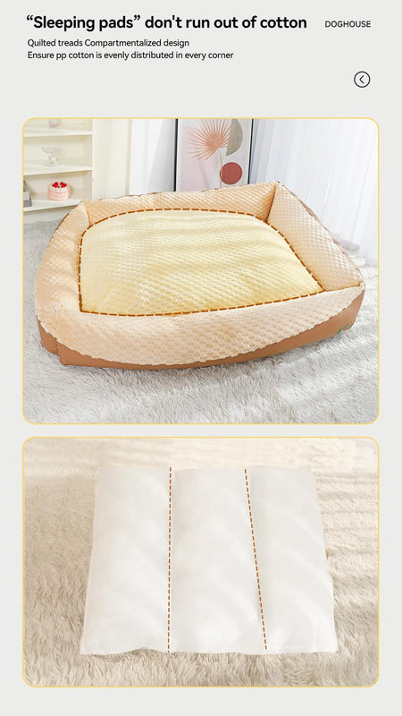 HOOPET Winter Dog Deep Sleep Warm Pet Mattress For Dogs Cats Dog Kennel Pet Bed Products