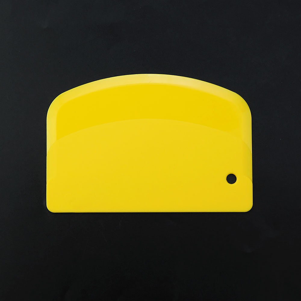Silicone World Dough Scraper Cream Spatula Plastic Cutting Knife  for Flour Pastries and Cakes Baking Tool Kitchen Accessories