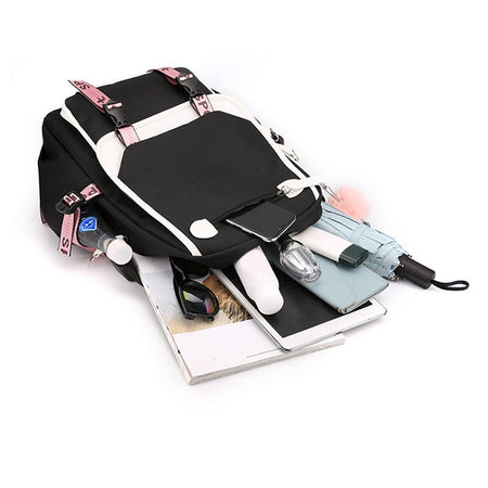 School Backpack for Students KPop Movie Daily Bagpack 2025 Hot Movie Print Backpacks for Girl Boy Laptop Usb Port Bag for Kids