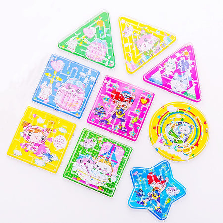 12/30Pcs Kids Party Gifts Fun Track Bead Maze Toy Children's Day Birthday Party Back to School Gift Kindergarten Prize Gift Pack