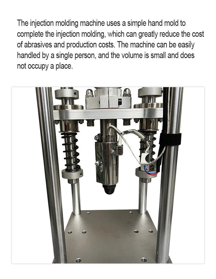 220V/110V 20g Mini Vertical Injection Molding Machine 350? For Toy USB Plug ABS PVC Polymer Plastic Injection Molding