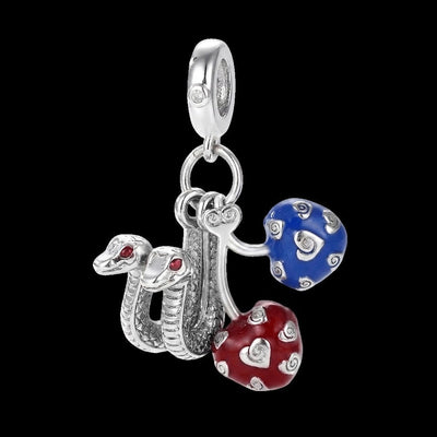 Nicole Robin Akuma No Mi Anime Flower-Flower Fruit Charms for Original 925 Charms Bracelet Silver Charm Bead for Women Jewelry