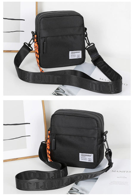 Luxury Brand Casual Mini Crossbody Bag For Phone Bag Men Messenger Bag Male Small Side Shoulder Bag Light Boy Oxford Chest Bag