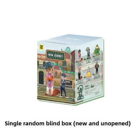 Disney Zootopia 2 New Journey Series Collectible-Nick & Judy Articulated Figures Surprise Blind Box Animated Movie Gift for Kids