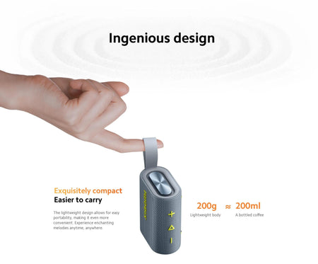 NEW Xiaomi Sound Pocket IP67 Bluetooth 5.4 Portable Speaker TWS Stereo Combo 1000mAh 10-Hour Ultra-Long Battery Life Microphone