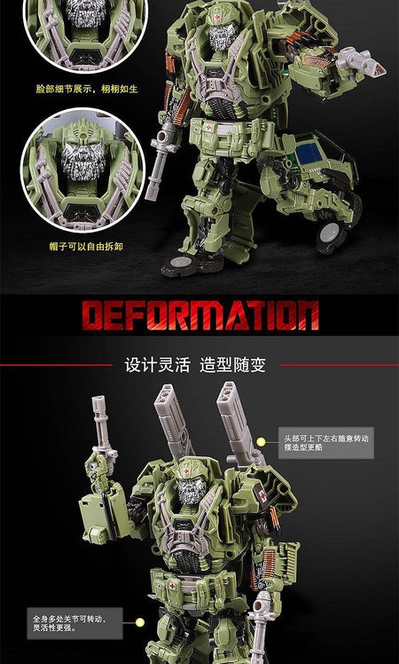 Transformation Toys BMB Hound H6001-6 AOYI Ratchet Autobot Car Warrior Movie Series Action Figure Deformation Robot Anime Model