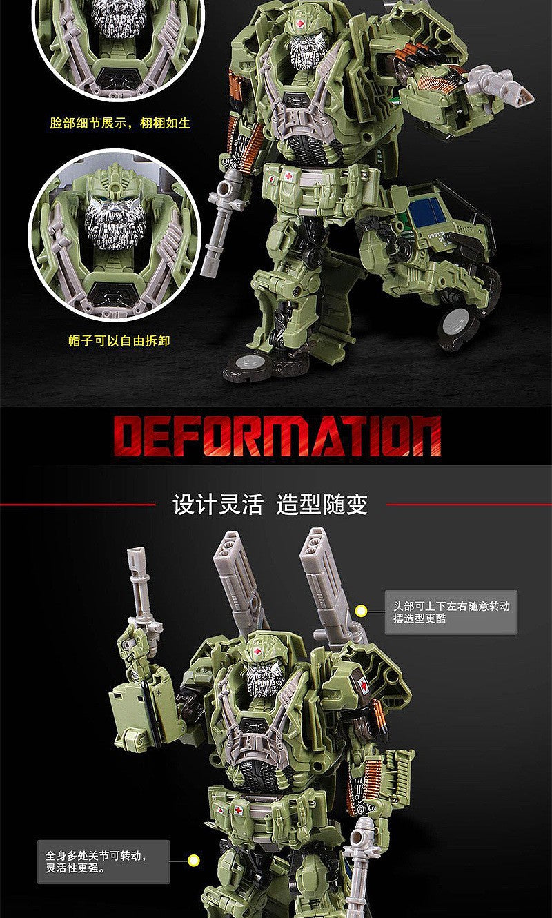 Transformation Toys BMB Hound H6001-6 AOYI Ratchet Autobot Car Warrior Movie Series Action Figure Deformation Robot Anime Model