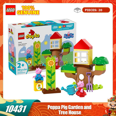 Lego building blocks assembled Debao 10431 Peppa Pig Tree House Boys and Girls Children's Toys Birthday Christmas Gift