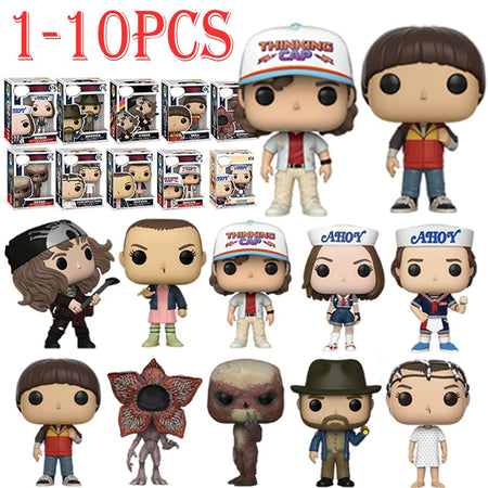 Strangeres Things Figure Anime Jane Ives/Will Byers/Mike Wheeler Action Figure Cosplay Vinyl ornament Figures Toy New Year gift