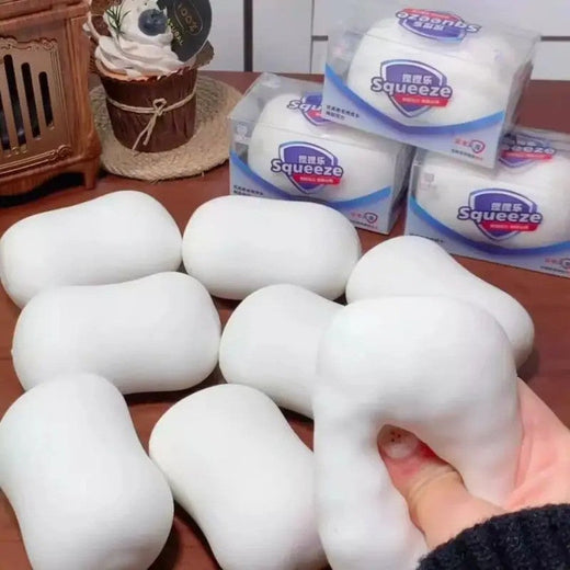 '-Crunchy Soap Ball Squishy Stress Ball Filled Soft Squeeze Fidget Toy Anti-Stress Anxiety Relief Hand Decompression Toy