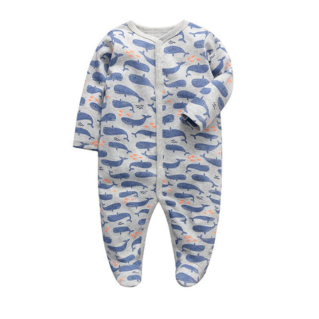 Spring and Autumn 0-12 months Baby Boys Girls Bodysuit Long Sleeve 100% Cotton  Baby Clothes Newborn body bebe Jumpsuit Clothing