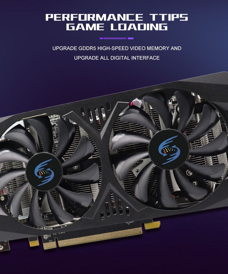 RX 580 8GB 2048SP Gaming Graphics Card  Radeon GPU RX580 Series placa de video Desktop Gaming Computer GPU