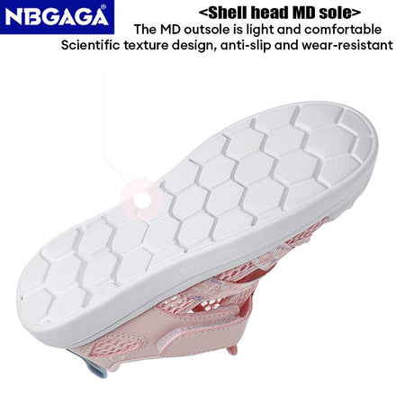 Summer Breathable Kids Sandals Boy and Girl Fashion Sneakers Lightweight Non Slip Walking Shoes Comfortable Sport Shoes