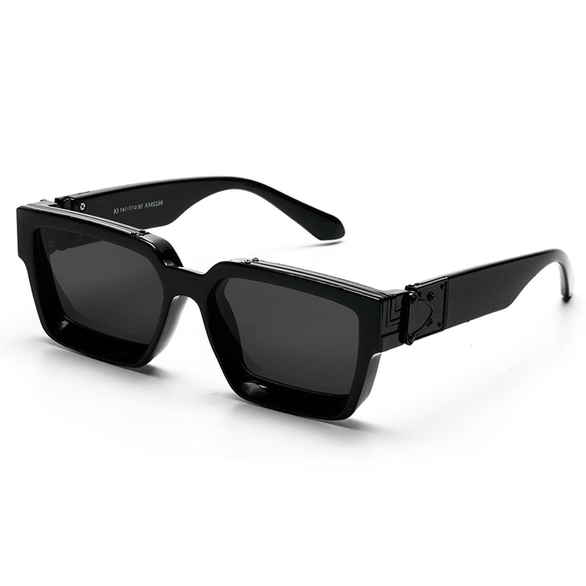 Ruiao Retro Black Millionaire Shades Luxury Sunglasses 2025 For Men Designer Famous Brand Square Sun Glasses Man Women Sunglass