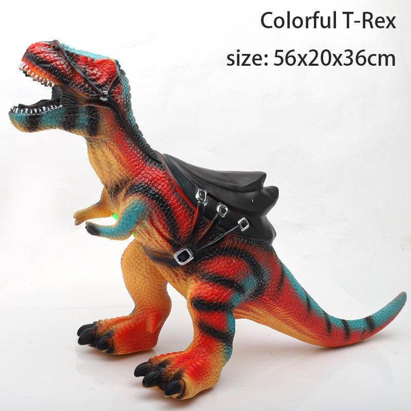 Super Big Soft Dinosaur Toys Tyrannosaurus Rex Model Brachiosaurus Jurass Puppets Shark Dinosaur Park Worlds Toy for Boys Kids
