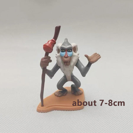 Disney The Lion King Action Figure Toys Rafiki Simba Timon Anime Action Toys Figures Dolls Decoration Gifts for Children