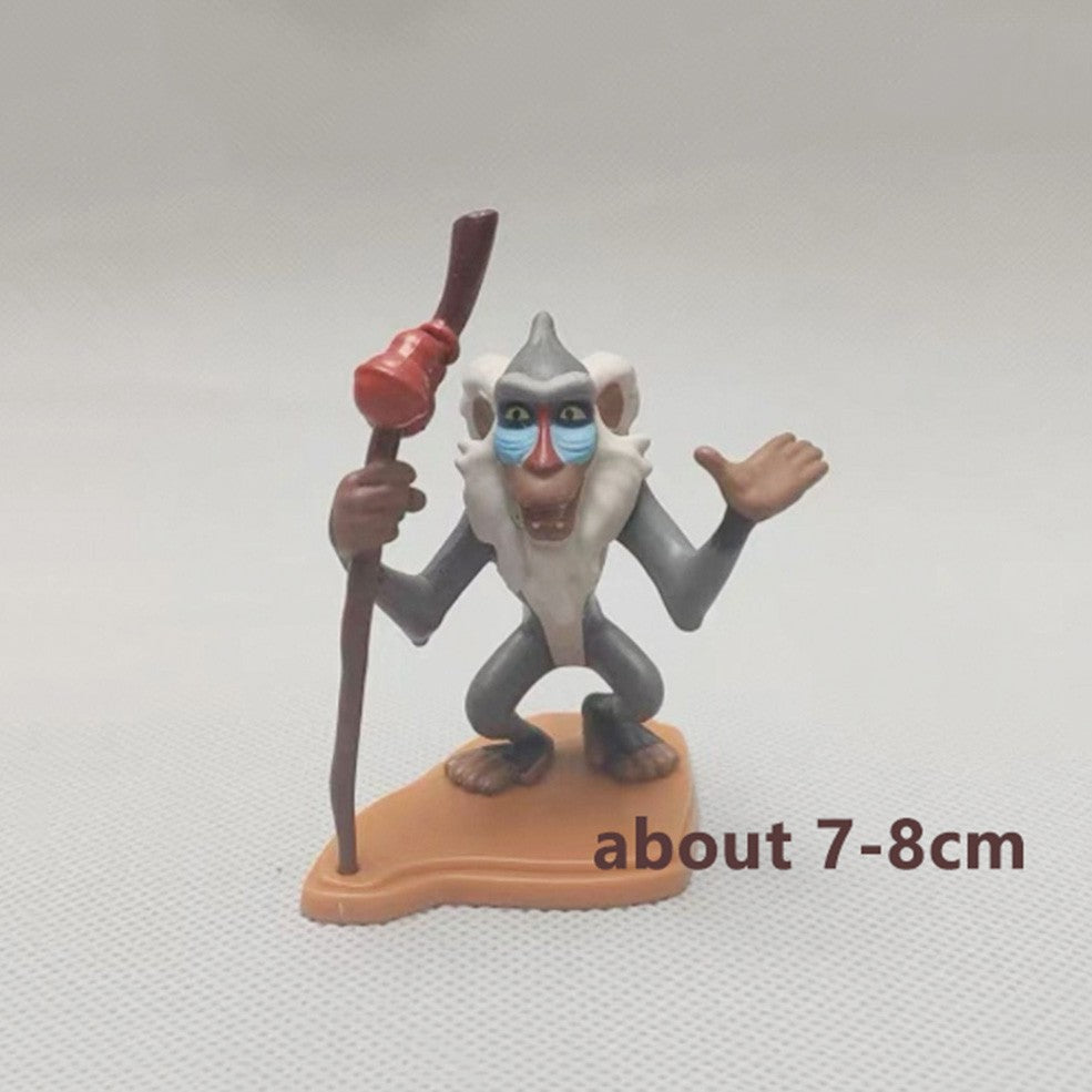 Disney The Lion King Action Figure Toys Rafiki Simba Timon Anime Action Toys Figures Dolls Decoration Gifts for Children