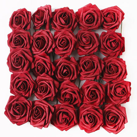5/10/15/20/25Pcs Artificial Rose Flowers Wedding Decorations Centerpieces Arrangements Party Baby Shower Garden Home Decor Gifts