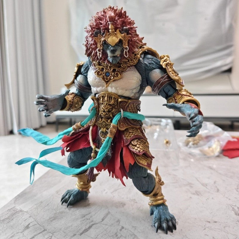 Fury Toys 1/12 Azure Lion Demon King Action Figure Golden Ver Classic Ver Collectible Model Toy Figures Desktop Decoration Gift