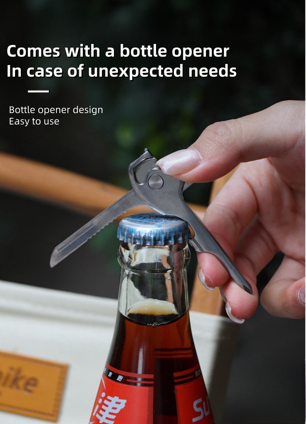 Multi Function Folding Tool Keychain Opener Screwdriver EDC 6 In 1 Utility Outdoor Survival Rescue Pocket Plier KeyRing