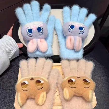 Zootopia Disneys Gloves Couples New Kawaii Judith Nick Mittens Boys Girls Winter Warm Glove Women Men Clothes Accessories Gift