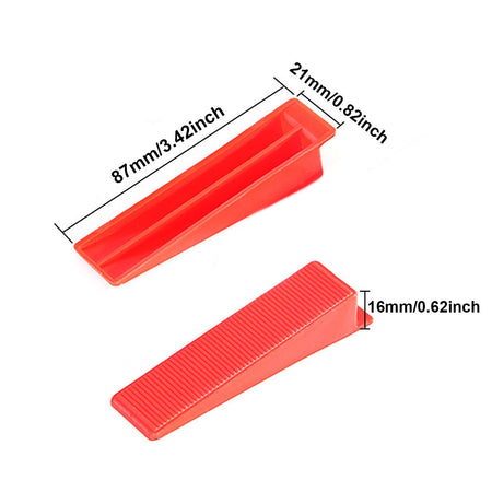 50-200pc Wall Floor Tile Leveling System Clips Ceramic Leveler Spacer Plier Wadge Kit for Tile Laying Construction Building Tool