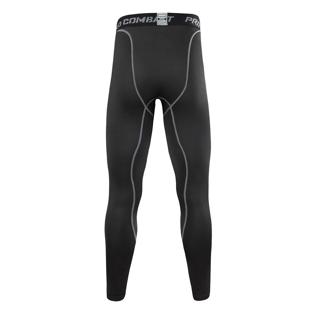 Men Compression Tight Leggings Running Sports Male Workout Bottoms Trousers Jogging Dry Yoga Pants Quick Fitness Training