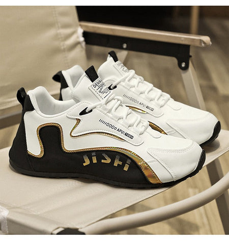 Men's summer mesh sneakers, low-top casual vulcanized shoes, men's soft and comfortable sports running shoes, men's shoes