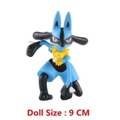 Pokemon Anime Figure Pikachu Charizard Mewtwo Flying Dragon Pocket Monster Collection Figure Action Toys Model Kids Birthday Gif