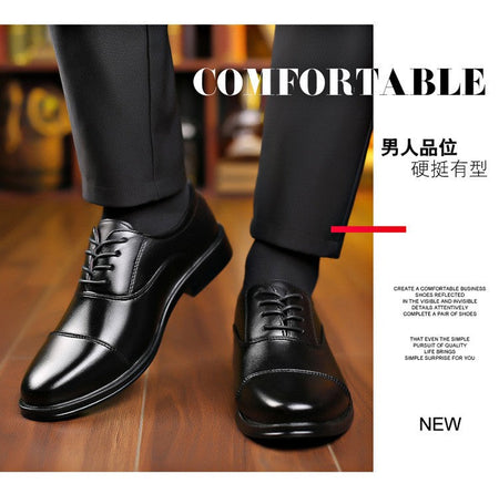 Mens Formal Leather Shoes Slip on Dress Wedding Casual Flats Luxury Walking Oxfords Office Work Zapatos Para Hombre Plus Size