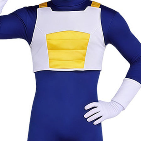 Z Vegeta Cosplay Jumpsuits Costume  Adult Men  Bodysuits Set Male Fantasia Outfits Halloween Carnival Party Disguise Role Suit