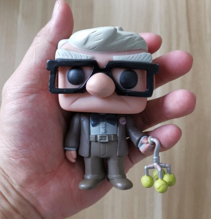 Anime Movie UP Grandfather Carl 59 RUSSELL 60 Vinyl Doll Figure Toys