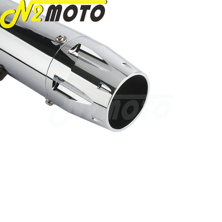 Chrome Exhaust System Motorcycle Muffler Exhaust Pipe For Harley Sportster Superlow XL1200T XL883L Iron XL883N 72 48 XL1200 V X
