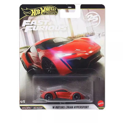 New Hot Wheels 1:64 Fast & Furious 25th Anniversary Set Mitsubishi Mercedes Mustang Etc Classic Diecast Vehicle Cars Model