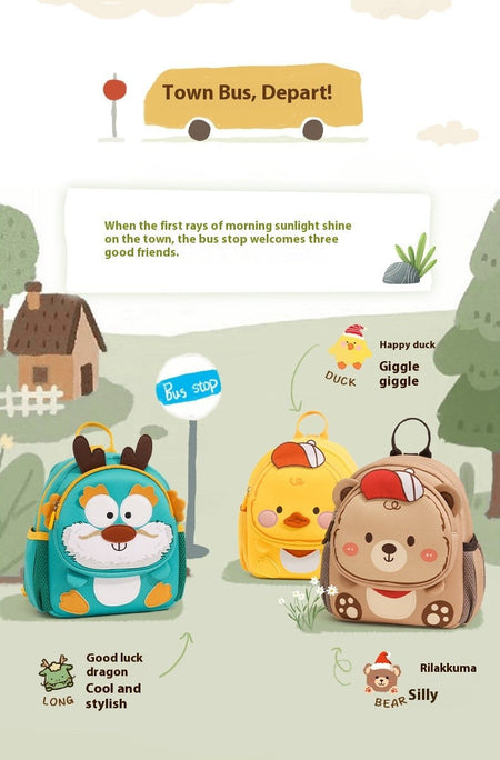 2025 New Arrival Kids Backpack for Ages 1-6 - Preschool School Bag, Lightweight Toddler Travel Bag for Back-to-School Season