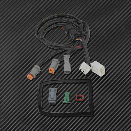 Motorcycle Rear Fender System Extension LED Fascia Set For Harley Touring 2009-2024 CVO Road Street Glide FLHR Ultra Limited