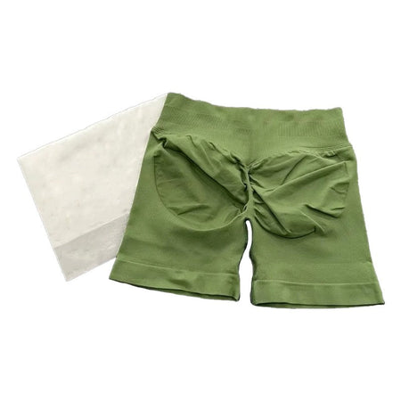 D-logo Impact Shorts Seamless Scrunch Bum Workout Gym Shorts Low Ribbed Waist Band Yoga Short Booty Hight Stretch Running shorts