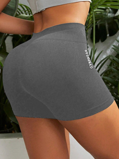 Women High Waist Butt Lift Sports Short Pants High Stretch Qyuick-Drying Breathable Yoga Shorts Athletic Tights