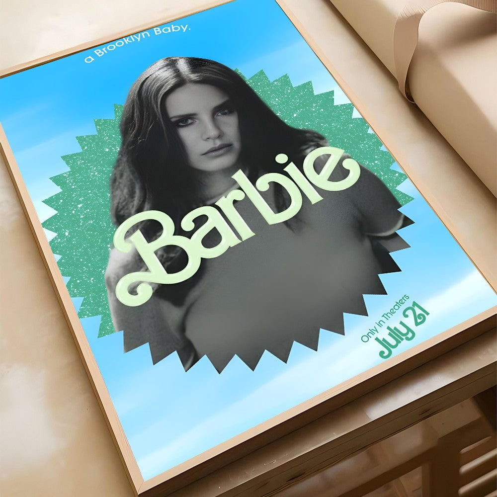 Singer Lana Del Rey Album Poster Poster Paper Print Home Living Room Bedroom Entrance Bar Cafe Art Painting Decoration
