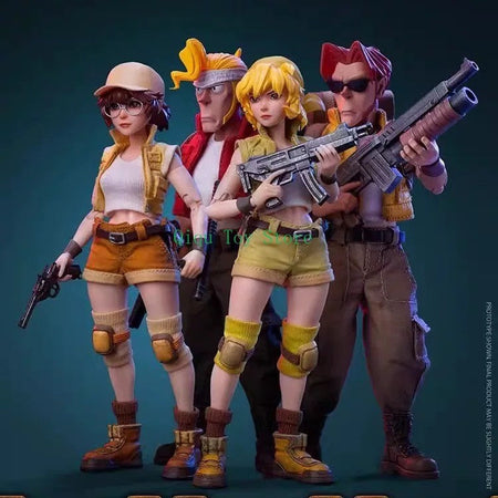 ?IN STOCK?TUNSHI Studio Original SNK Model Official Metal Slug 3 Marco Tarma Clark Still RALF JONES Rebel Soldier 1/12 Mecha Toy