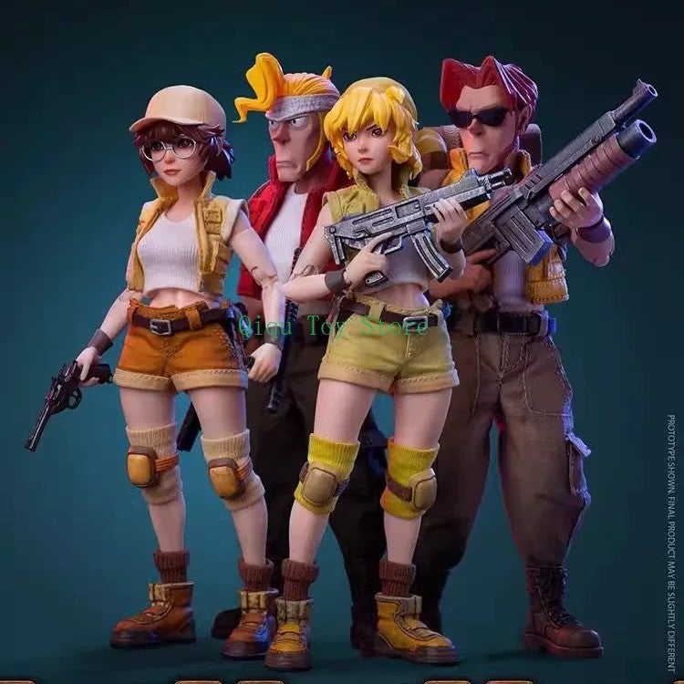 ?IN STOCK?TUNSHI Studio Original SNK Model Official Metal Slug 3 Marco Tarma Clark Still RALF JONES Rebel Soldier 1/12 Mecha Toy