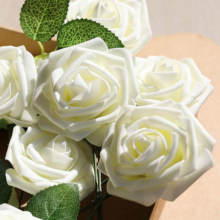 5/10/15/20/25Pcs Artificial Rose Flowers Wedding Decorations Centerpieces Arrangements Party Baby Shower Garden Home Decor Gifts