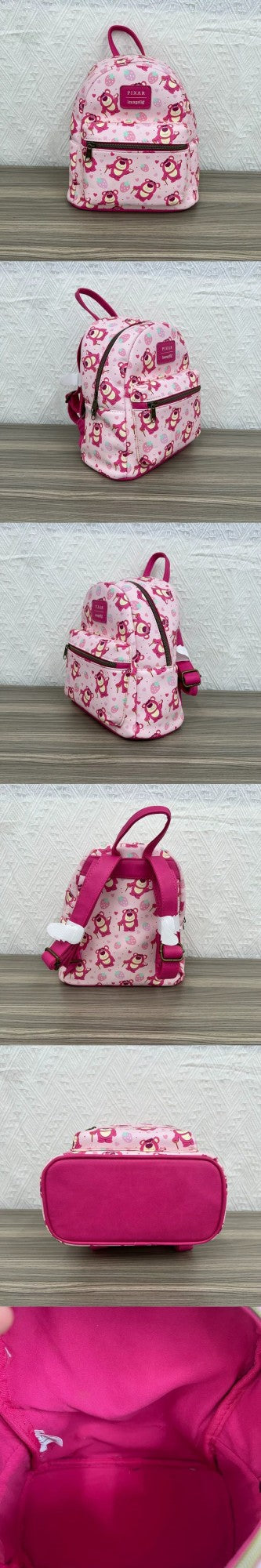 Loungefly Pixar Toy Story Backpack Mini Children'S Printed Backpack Cartoon Fashion Cute Girls Travel Bag Kids Birthday Gift