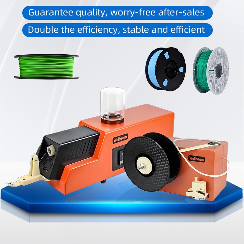 3D Printing Consumables Extruder 3D Filament Maker Desktop Filament Extruder 1.75mm 3mm Speed Adjustable Extrusion Machine